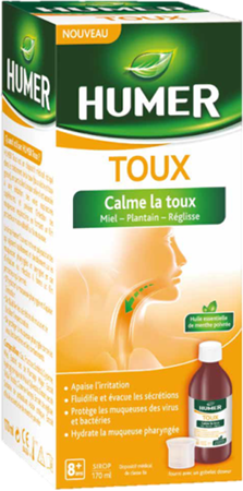 Humer toux sirop 170 ml
